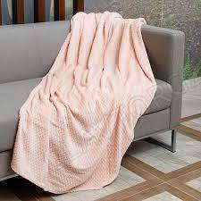 Плед 140*200см VALIRA микрофибра светло-бежевый