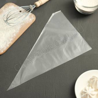 Набор одноразовых кондитерских мешков 32,5*22,5см 100шт 114641