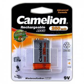 Camelion 9V BL-1/250 аккумуляторы
