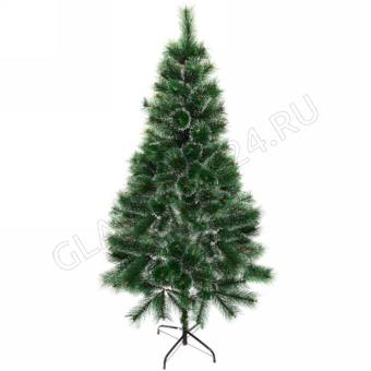 Елка "Сибирская" 210 см, леска белый иней (330 веток)