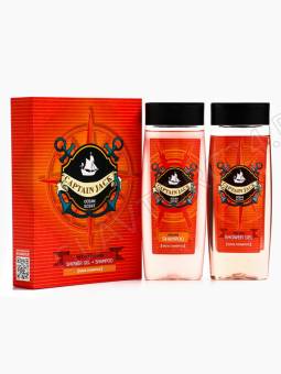 Набор подарочный для мужчин "Captain Jack Ocean Scent", (гель д/душа 250 мл + шампунь 250 мл)