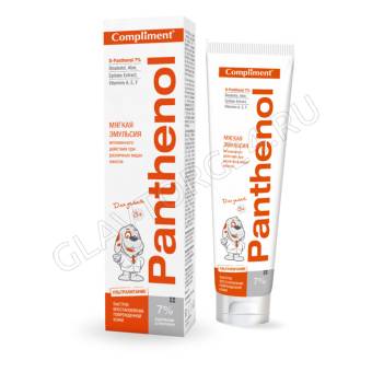 Compliment Panthenol пенка при различных видах ожогах 160мл/15