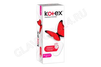 KOTEX прокладки ежедневные ультратонкие 56шт/16