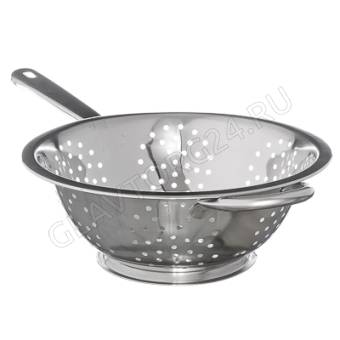 Дуршлаг 24см с ручкой на ножке нерж.сталь VETTA арт. 812-015