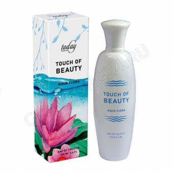 Туалетная вода женская Touch of Beauty Aqua Flor 100мл