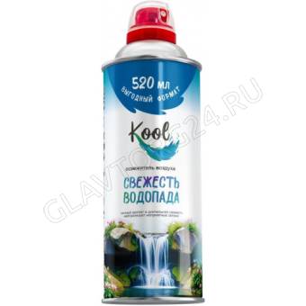 Kool Освежитель воздуха Свежесть водопада 520 мл.