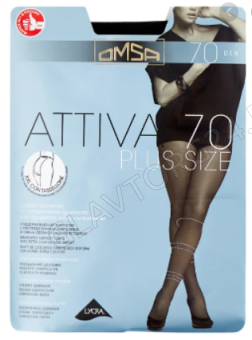 Колготки женские OMSA ATTIVA 40den 3/M nero капрон 