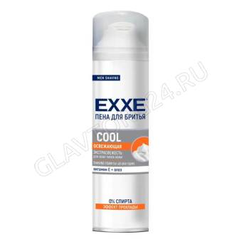 EXXE MEN Пена для бритья 200мл  COOL (освежающая)/6 