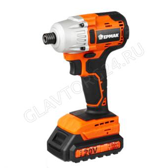 Винтоверт ударный ЕРМАК X-PRO аккум. Li-ON 20В 2,0А*ч