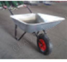 Тачка садовая WB5204 1кол 65л 100кг пласт. колесо