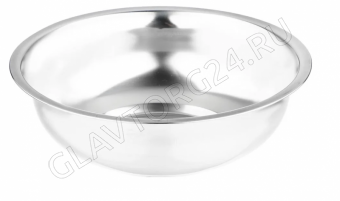 Миска 1500мл глубокая нерж. сталь 24см арт. 831-568
