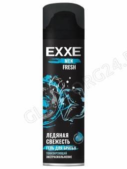 EXXE MEN гель для бритья 200мл FRESH Тонизирующий/6 АКЦИЯ