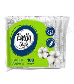 Ватные палочки пакет 100шт Emily Style /52(дубль) 7100