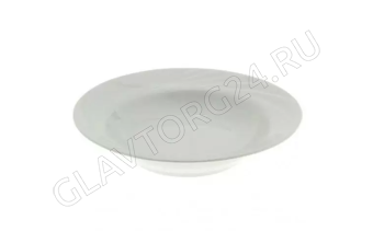 Тарелка глубокая 220мм 350мл Белье Голубка/12