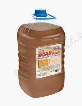 Жидкое мыло Bubble Soft Soap Clean 5л ПЭТ хоз-ое мыло