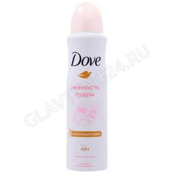 DOVE антиперспирант-аэрозоль спрей 150мл Нежность пудры/6