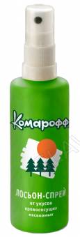Комарофф лосьон-спрей 100мл Химик/27