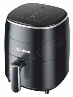 Аэрогриль SAKURA SA-7671 электронное 3,5л 1200Вт черный