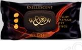 Влажные салфетки "W&W" Exellescent Black 120 шт/10