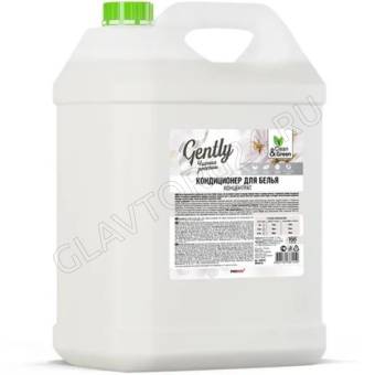 Кондиционер для белья Gently 5л. "Чистая роскошь" (белый), Clean&Green 