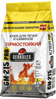 Клей термостойкий 5 кг Геркулес (4/144) GM-215 
