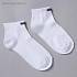 картинка Носки женские укороченные х/б HobbyLine Однотонные р-р 36-38(23-25) белый от компании ГлавТорг Красноярск