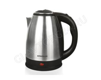 Чайник электрический ERGOLUX ELX-KS05-C72 1,8л 1,6кВт нерж.сталь матовый с черным