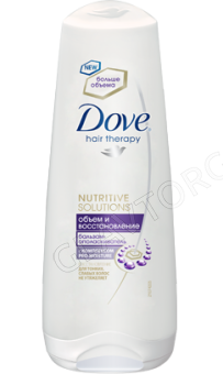 DOVE 200мл бальзам д/волос Обьем и Восстановление д/тонких и ослабл./6