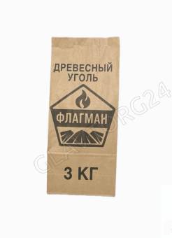 Уголь древесный (3 кг) Флагман
