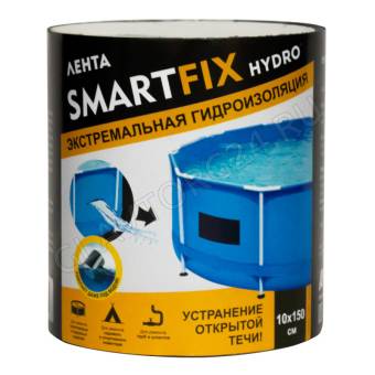 Лента гидроизоляционная SmartFix HYDRO 10*150см черная