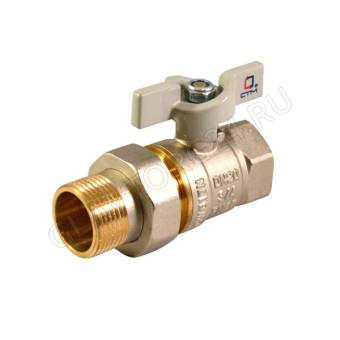 Тройник переходной 3/4"x1/2"x3/4" г/ш/г CTM CRT34M12