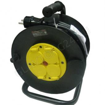 Удлинитель 4*30м катушка авт.откл. с з/шт и крышками IP44 КГ 2х2,5 