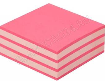 Бумага д/записей   51*51мм /250л Attache Selection розовая с липким краем ATTACHE  383717