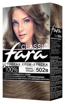 Русс.К.FARA Classic Краска д/волос 502в Темно-русый
