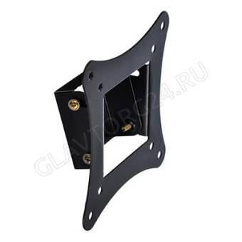 Кронштейн для LCD наклонный 10"-27" до 25кг 75x75 до 100x100мм