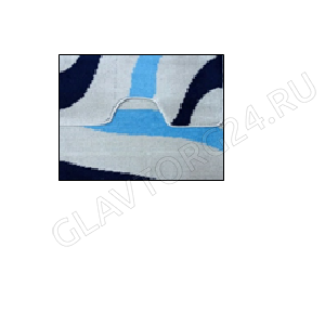 Коврик для ванной  50*80см+50*40см  2 предмета SYHZPP-05