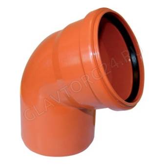 Отвод канализационный 45 град. DN 110 наруж.