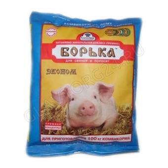 Борька Эконом 500гр конц.д/свиней и поросят /18шт