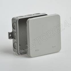 Коробка распаячная ОП 12 вводов IP54 100*100*35мм/67095Б/98шт