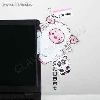Панель для стикеров на компьютер "Привет"   4631927