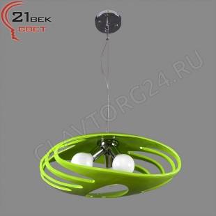 Светильник потолочный (220V 60W E27) 8238/3 зеленый РАСПРОДАЖА