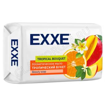 EXXE Косметическое мыло 90г "Тропический букет" 90г/24