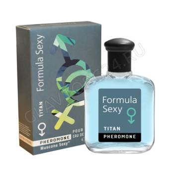 Туалетная вода мужская с феромонами Formula Sexy Titan 100мл