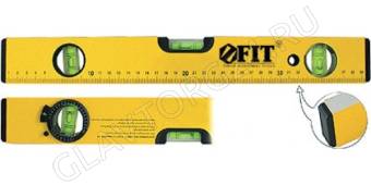 Уровень усиленный желтый фрезерованная грань 3 глазка 600мм/18206