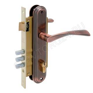 ЗАМОК ВРЕЗНОЙ ЗВ 4-3.03 (медь)(15)