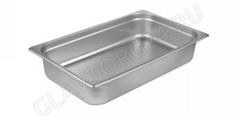 Гастроемкость 1/1*100 нерж 13,2л 530*327*100мм