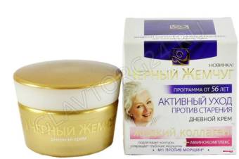 Черный жемчуг 56лет Крем д/лица Дневной 50мл/12