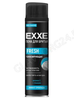 EXXE MEN Пена для бритья 200мл Тонизирующая FRESH 7504/6