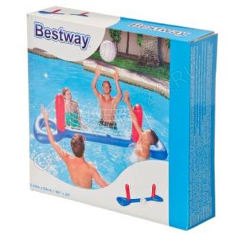 BESTWAY Набор для волейбола (сетка 244х64см + мяч), ПВХ, 52133 