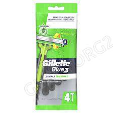 Gillette Blue 3 Simple Sensitive Набор станков мужских одноразовых 4шт 